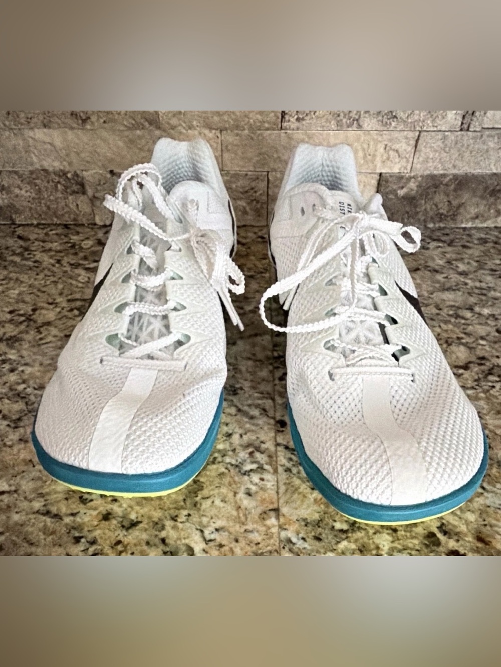 Nike Rival Distance Track Shoes with Teal Accents